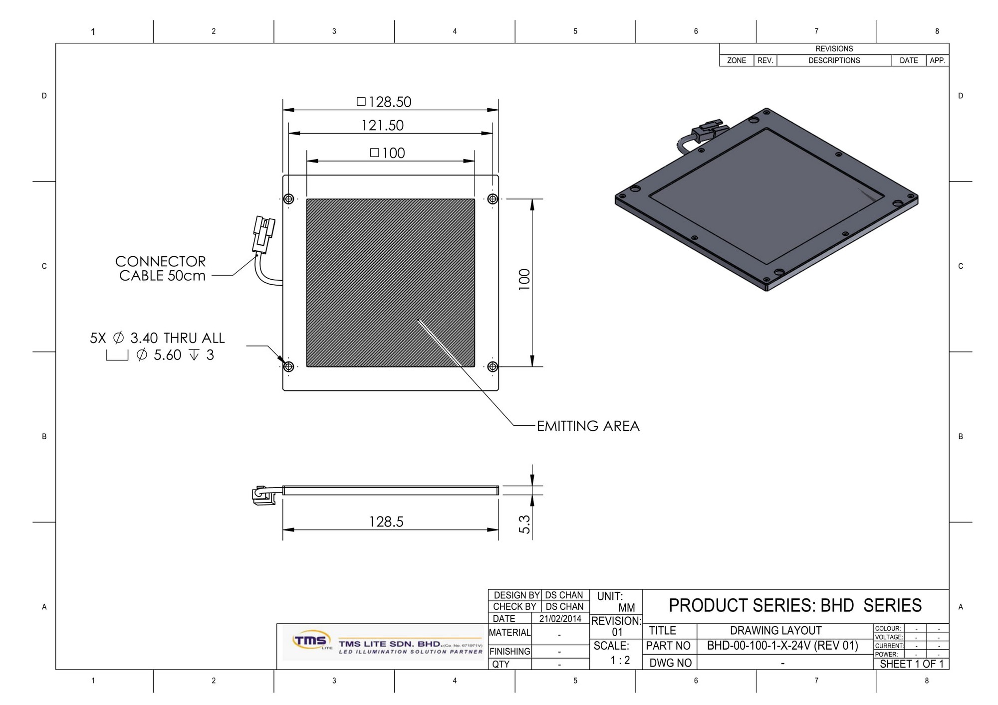 BHD-00-100-1-R-24V