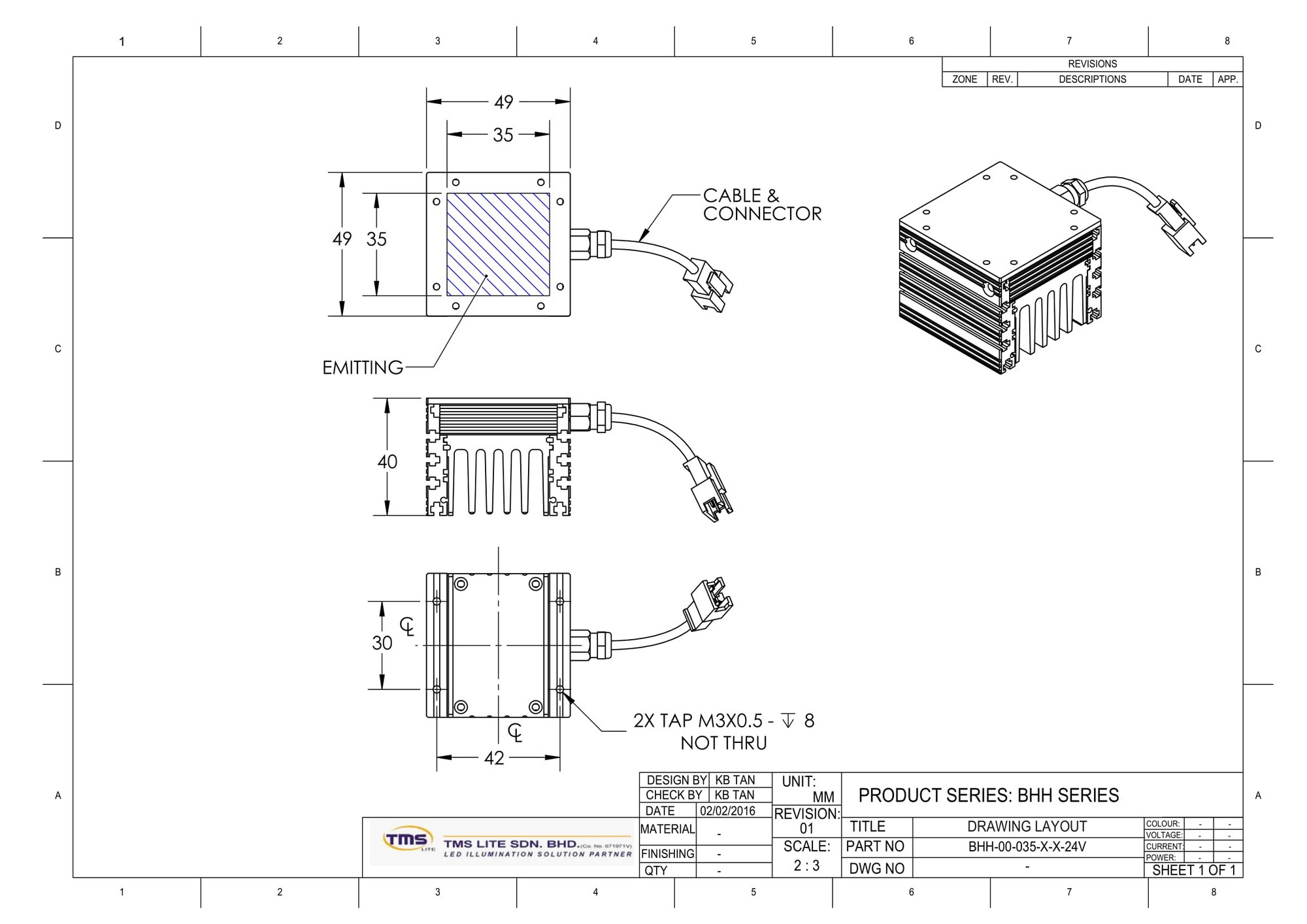 BHH-00-035-X-R-24V Drawing