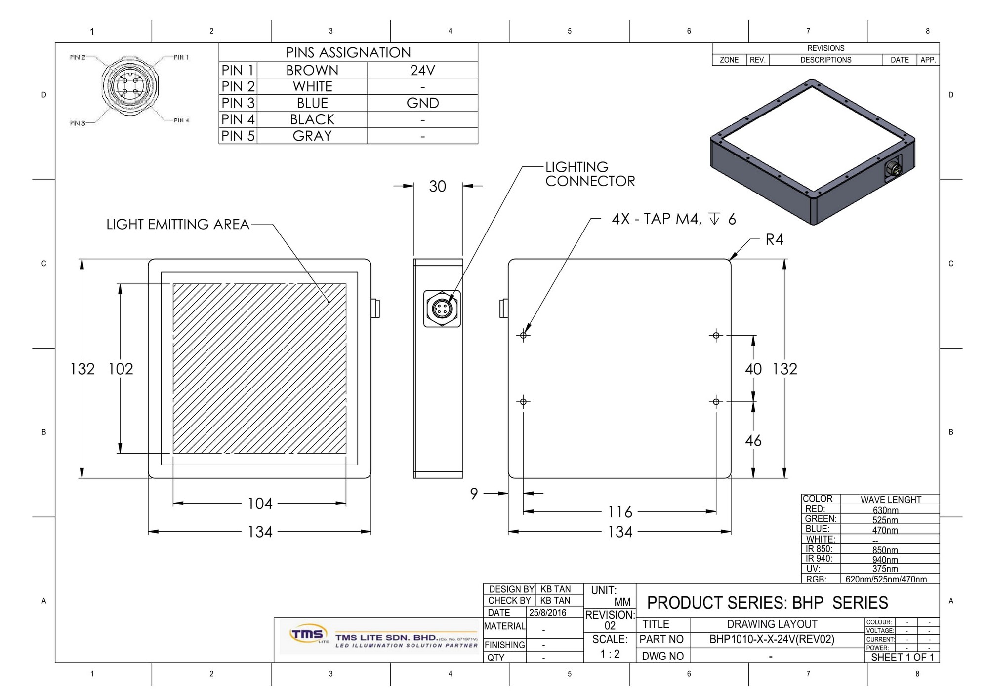 BHP1010-X-W-24V