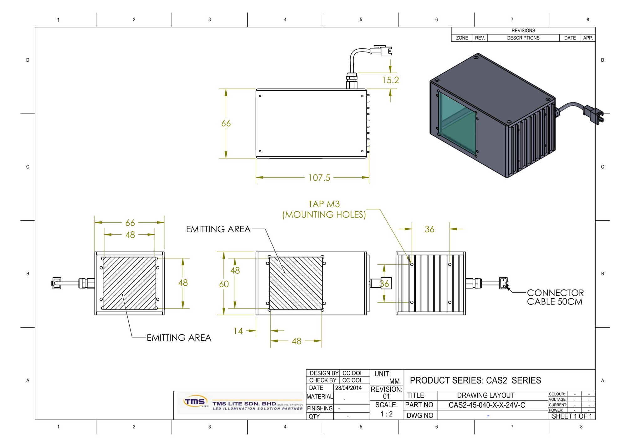 CAS2-45-040-X-B-24V