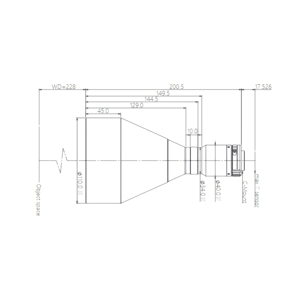 Coolens DTCM110-80H drawing