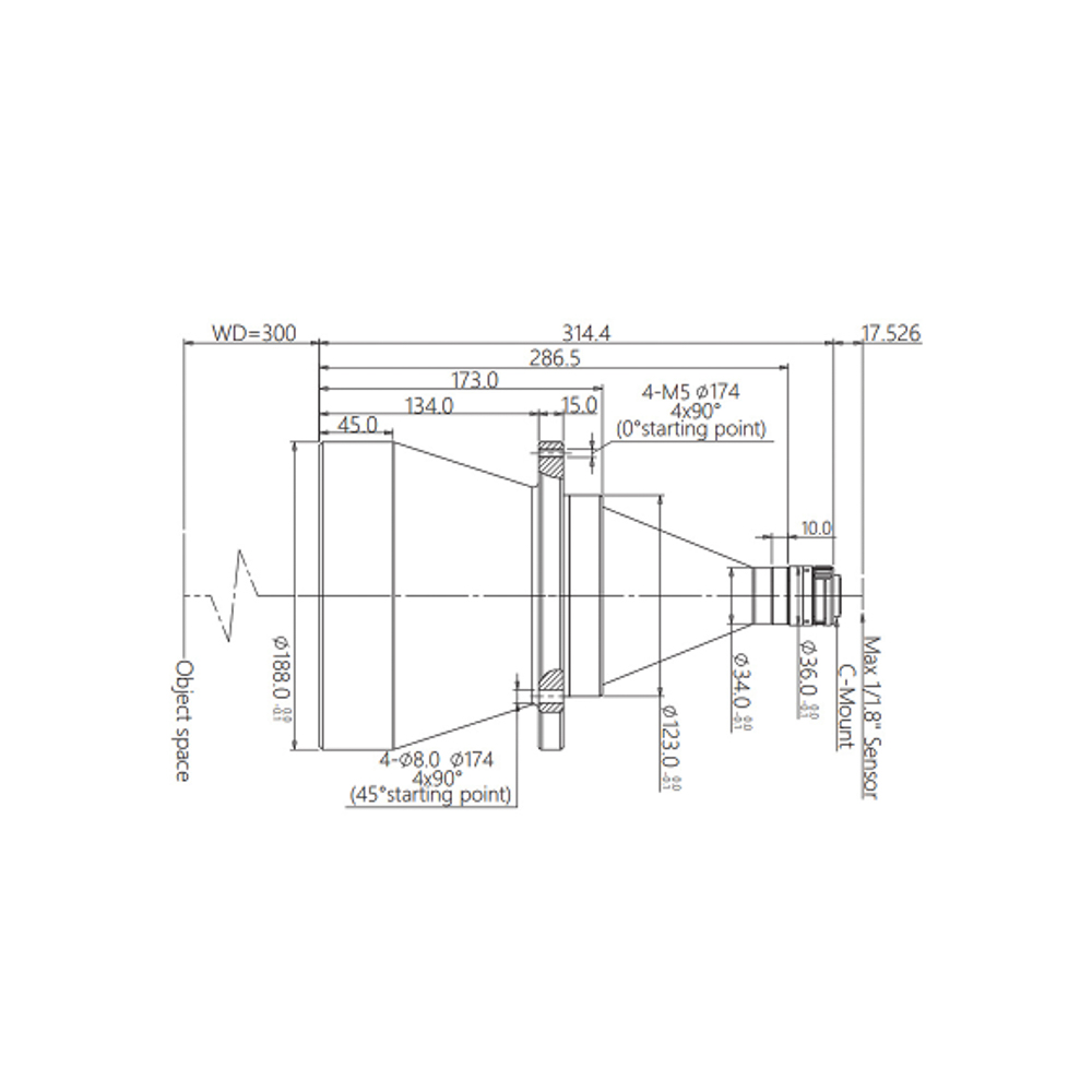 Coolens DTCM118-150 drawing