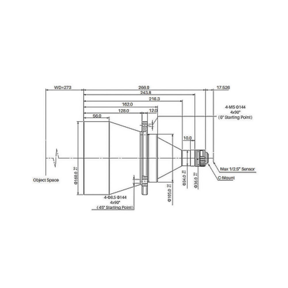 Coolens DTCM125-120 drawing