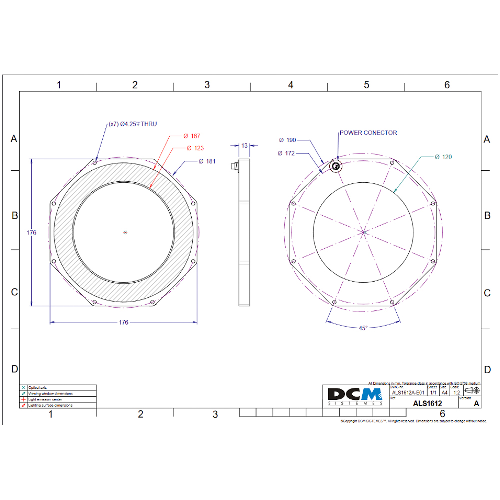 DCM ALS1612A Drawing