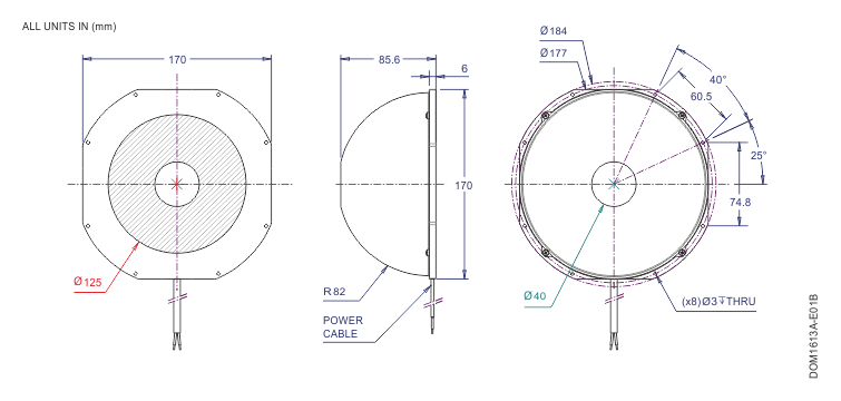 DCM DOM1613A-630C