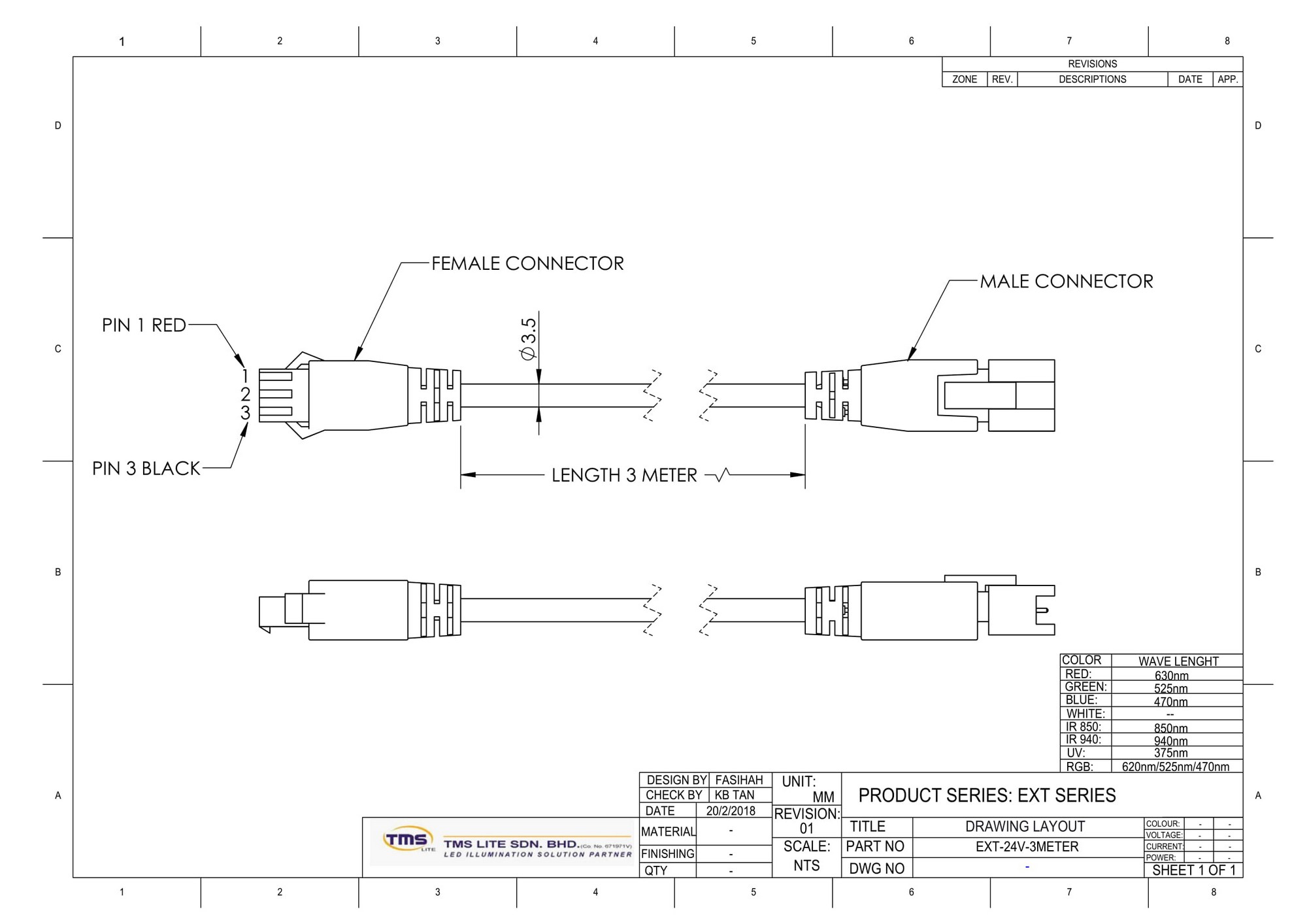 EXT-24V-3M