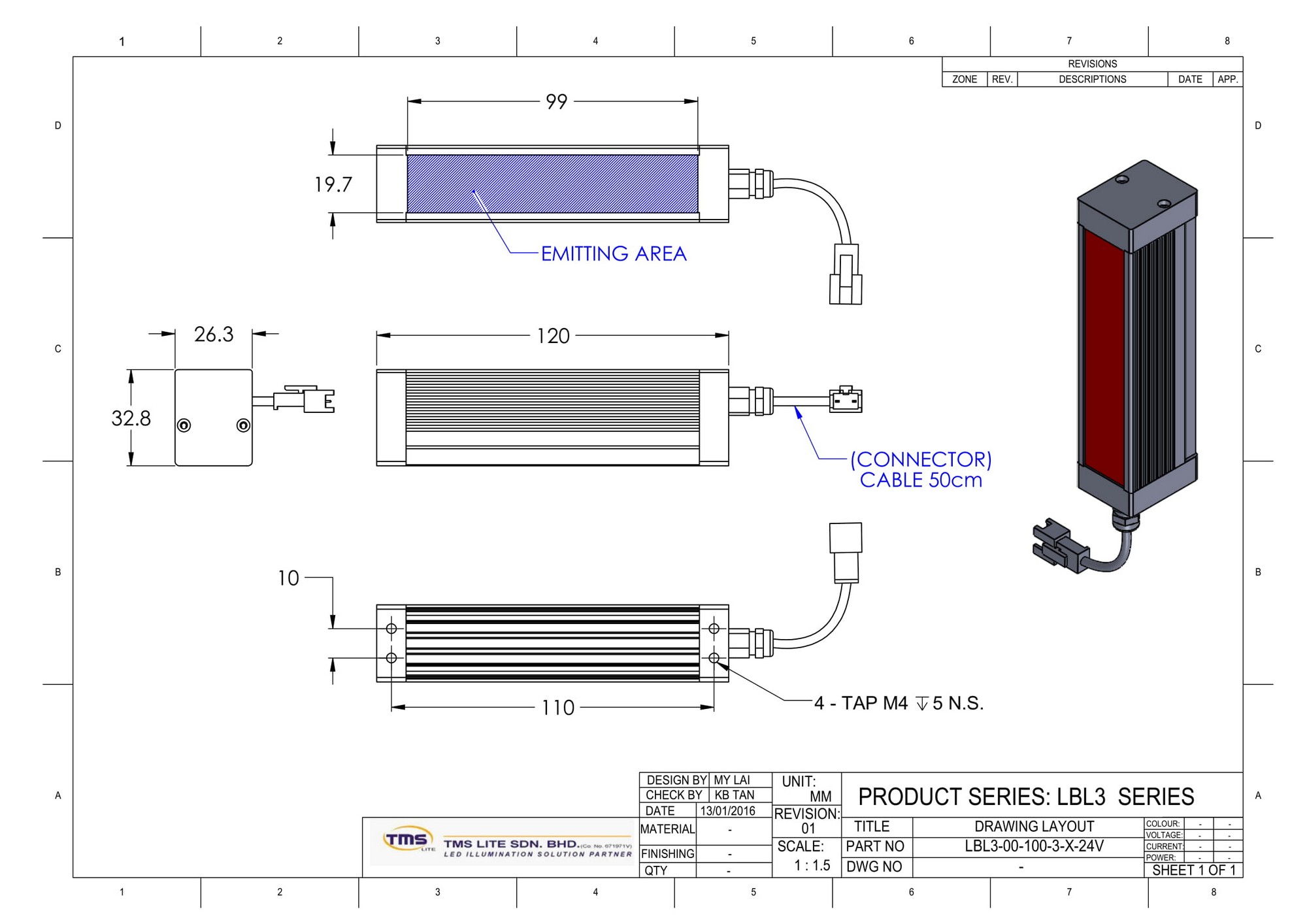 LBL3-00-100-X-B-24V