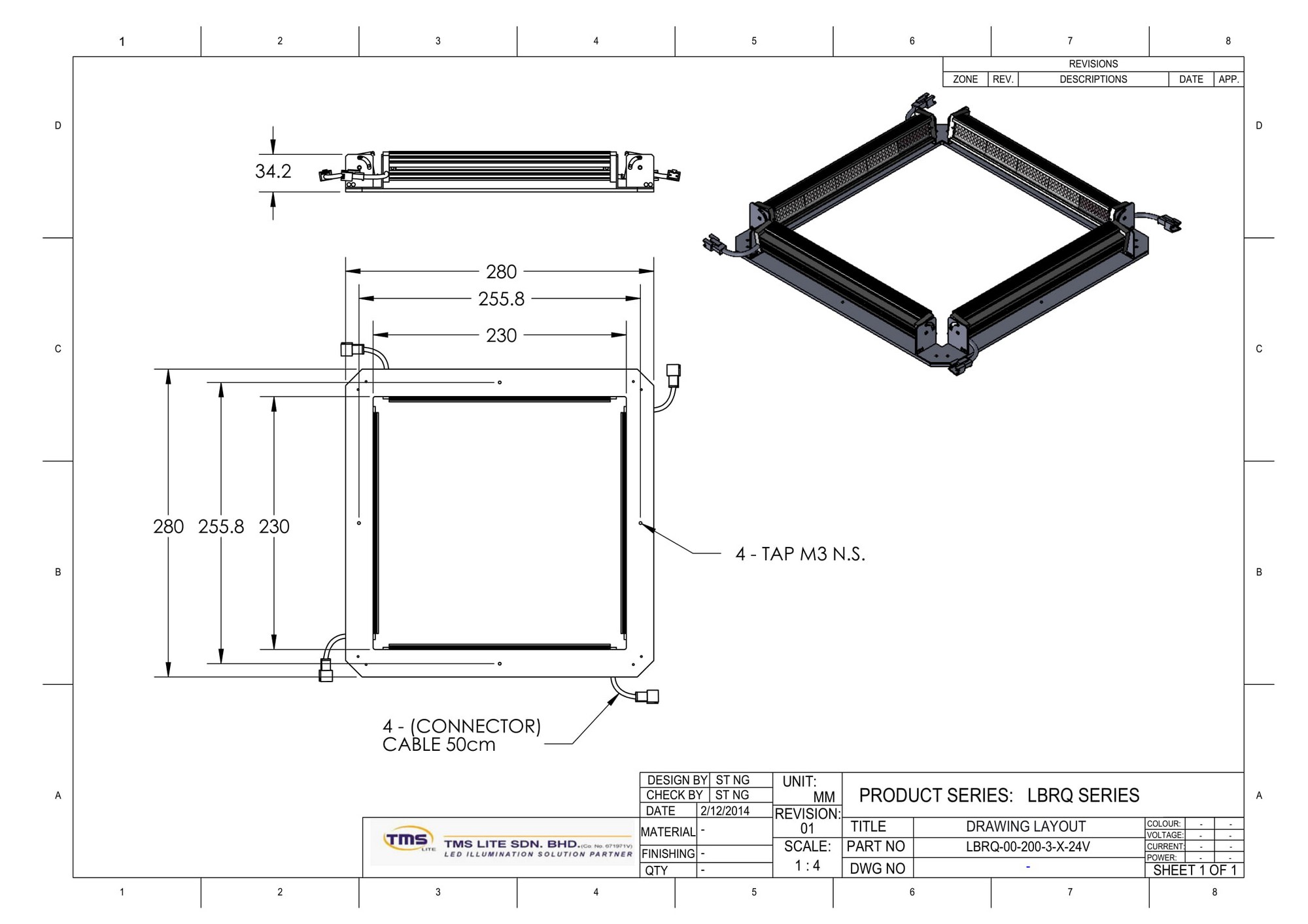 LBRQ-00-200-3-G-24V