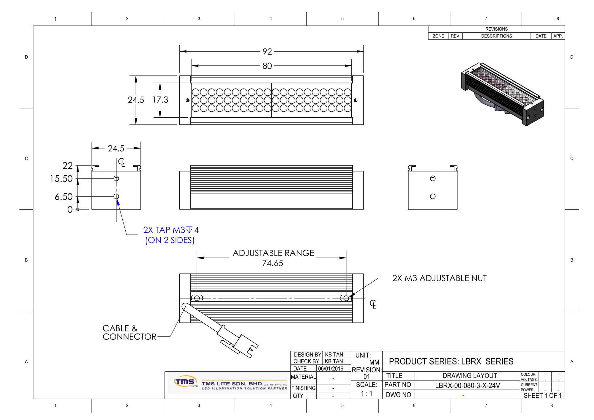 LBRX-00-160-3-R-12V