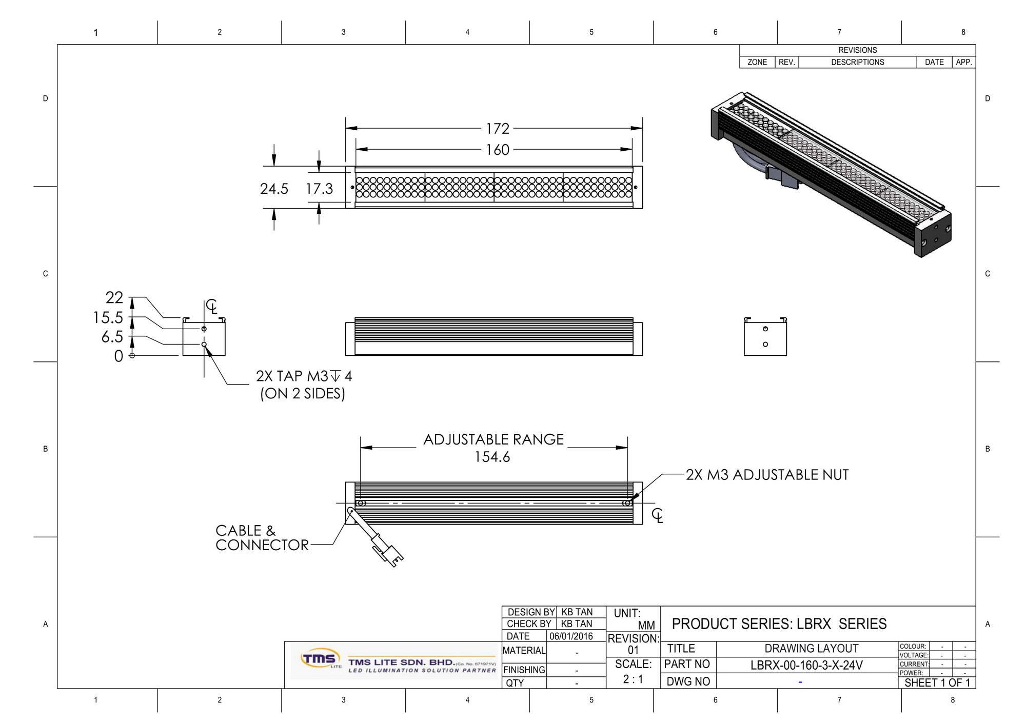 LBRX-00-160-3-R-24V