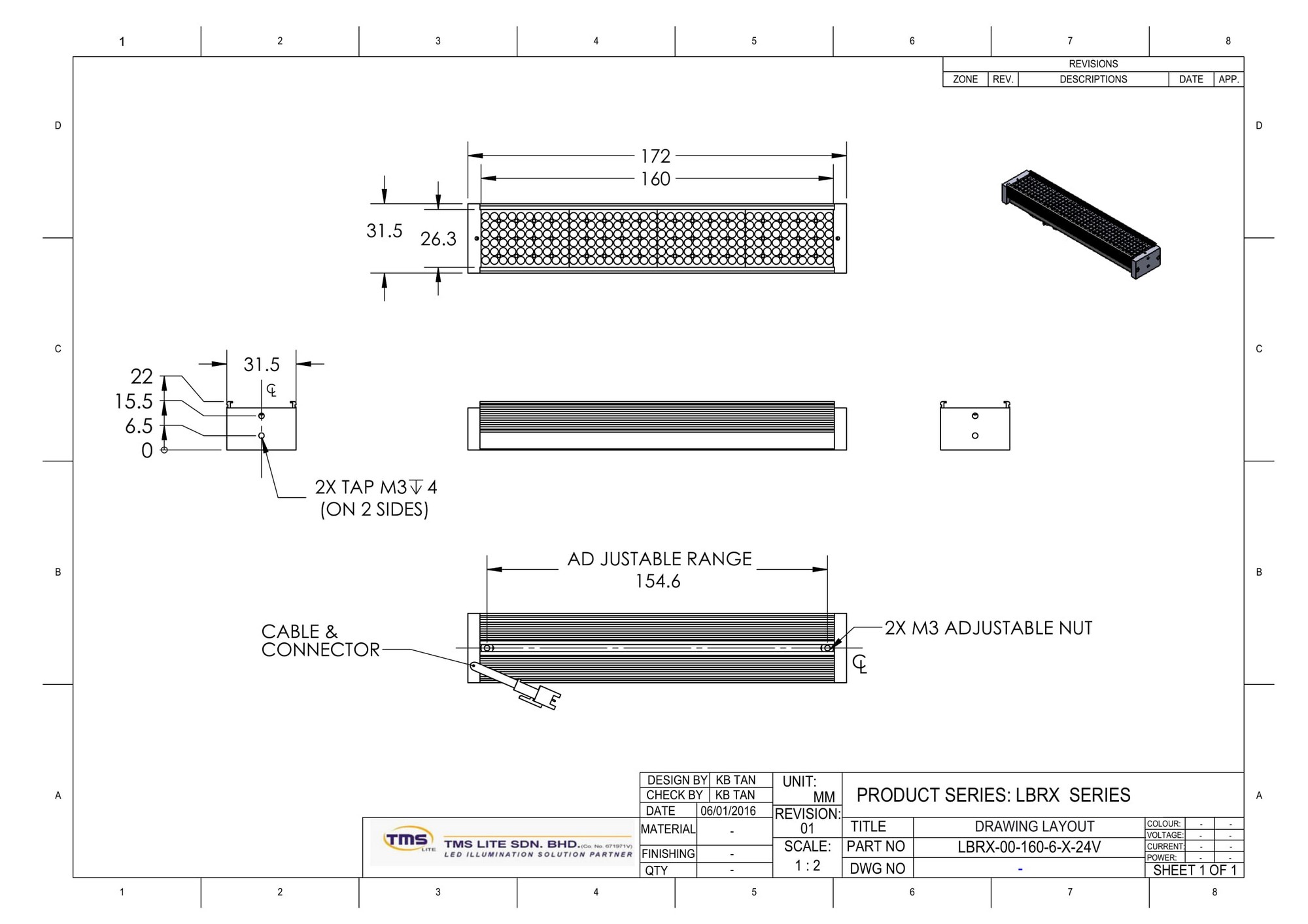 LBRX-00-160-6-R-24V