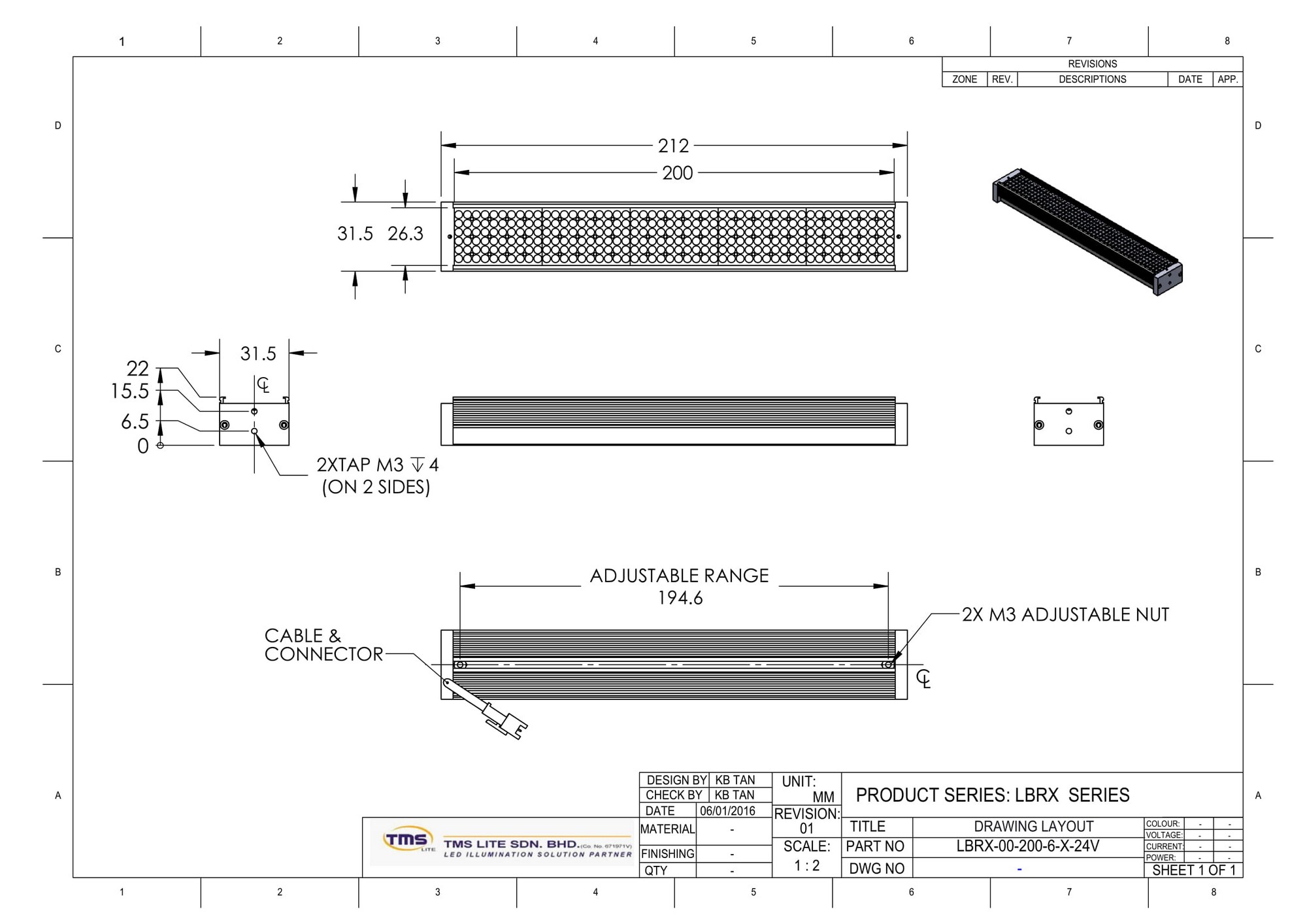 LBRX-00-200-6-W-24V