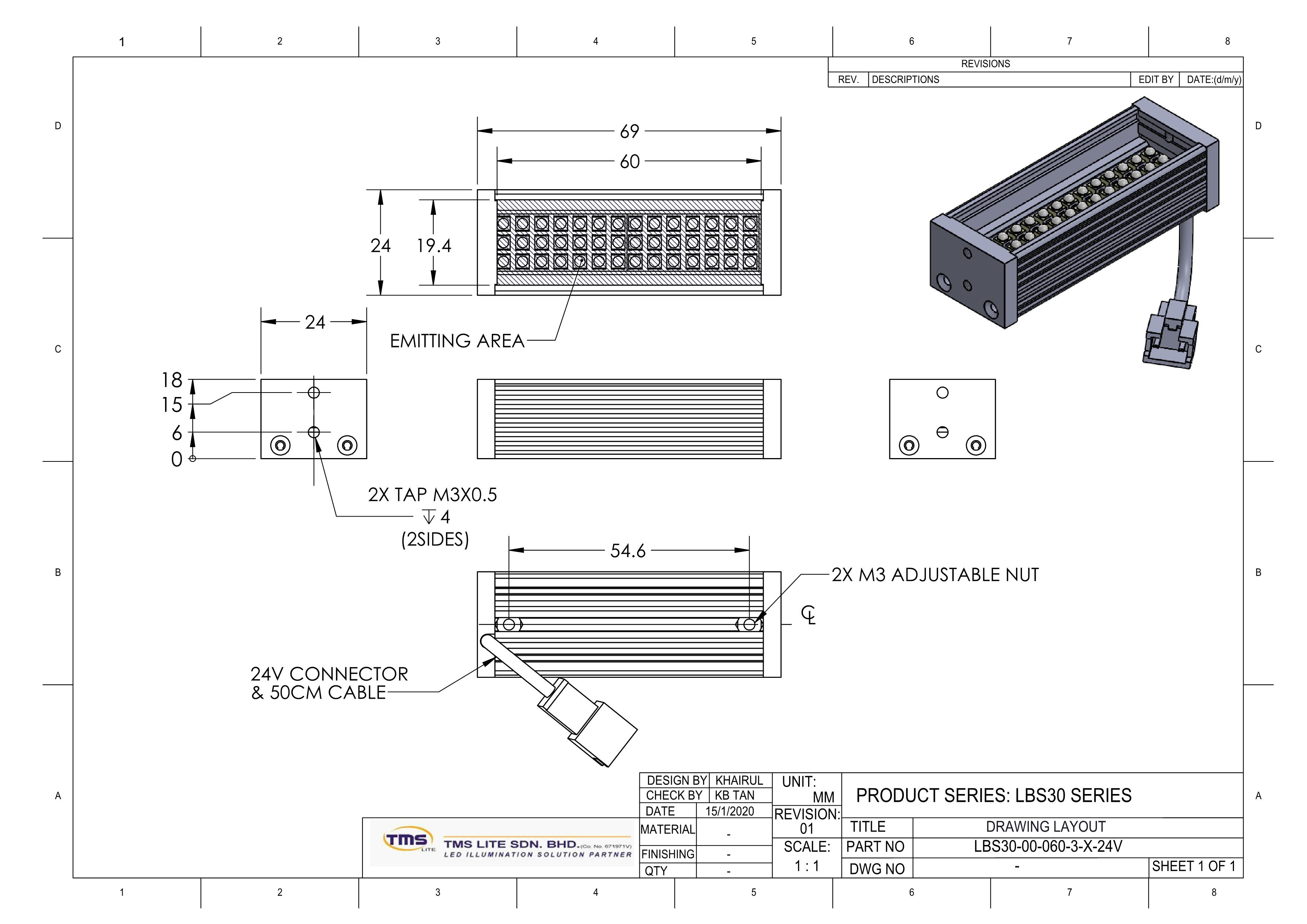 LBS30-00-060-3-W-24V