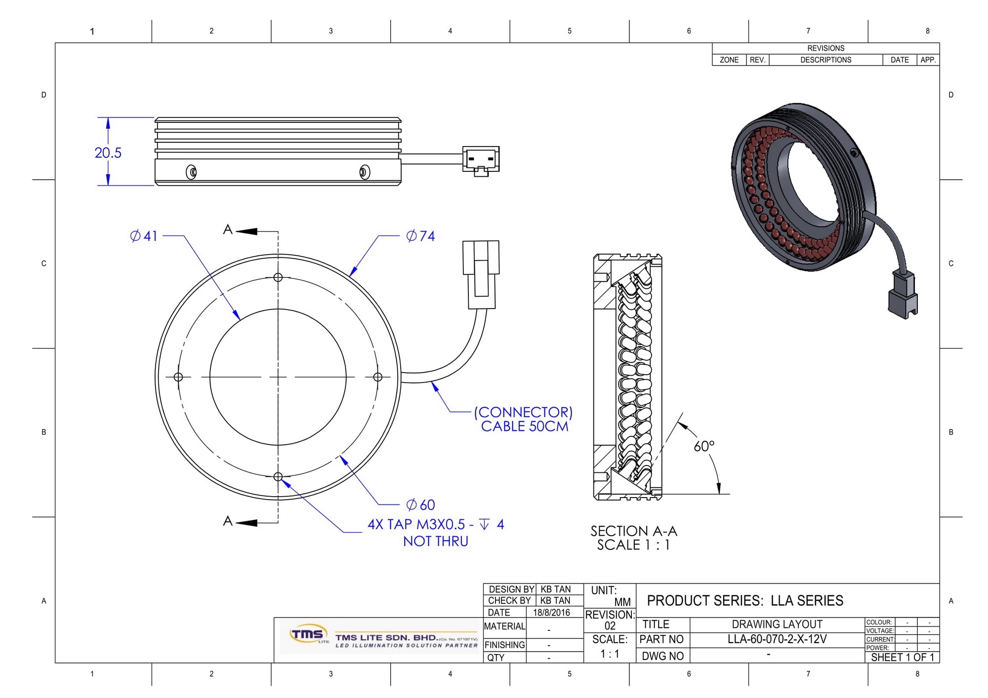 LLA-60-070-2-R-24V