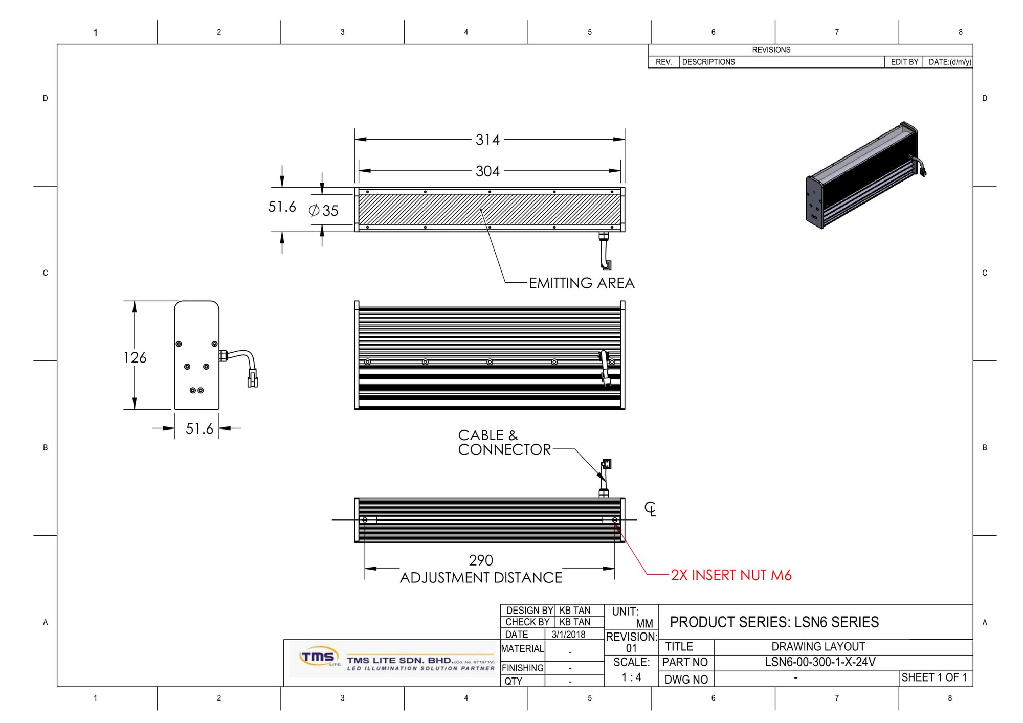 LSN6-00-300-1-W-24V