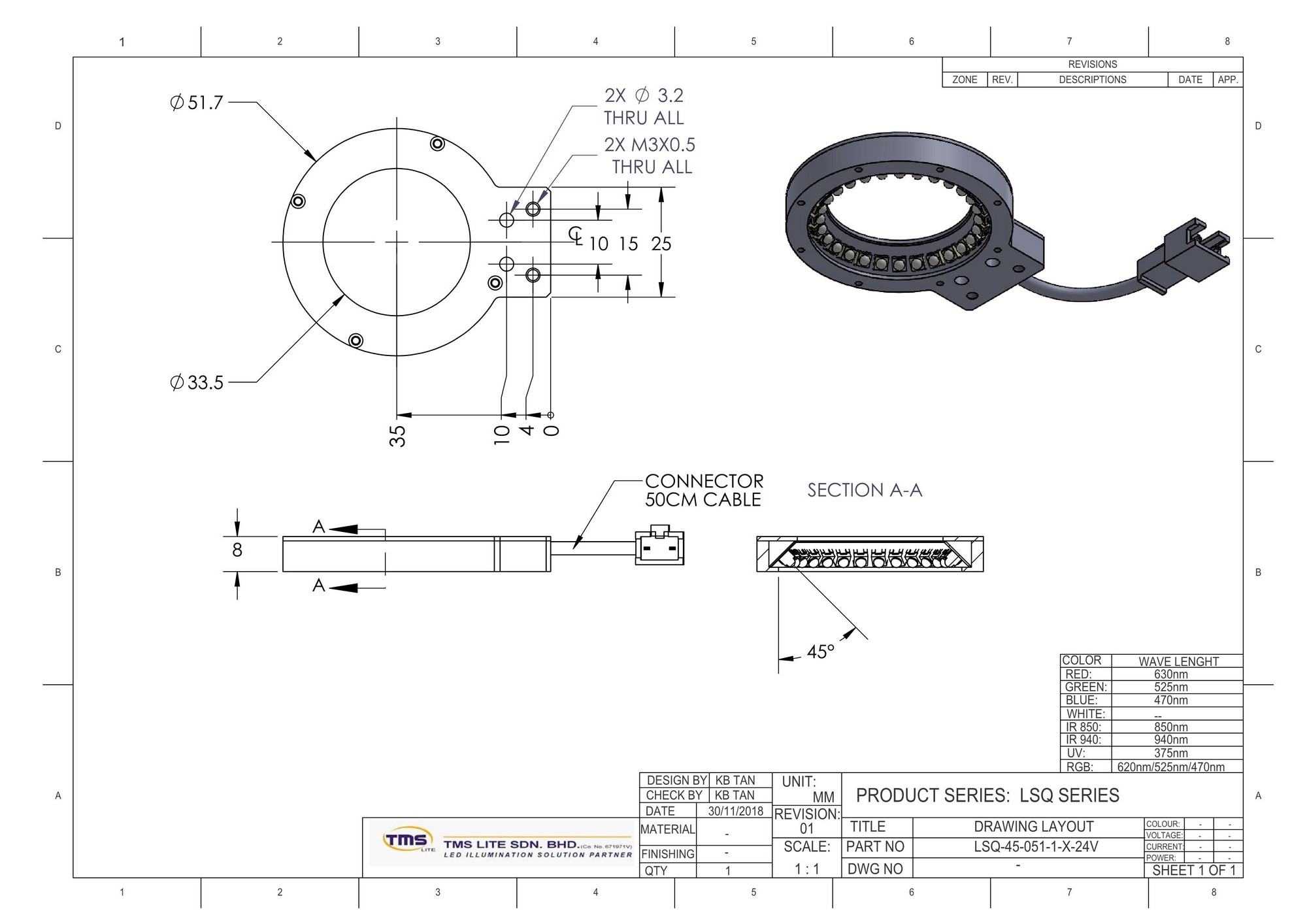 tekening LSQ-45-051-1-G