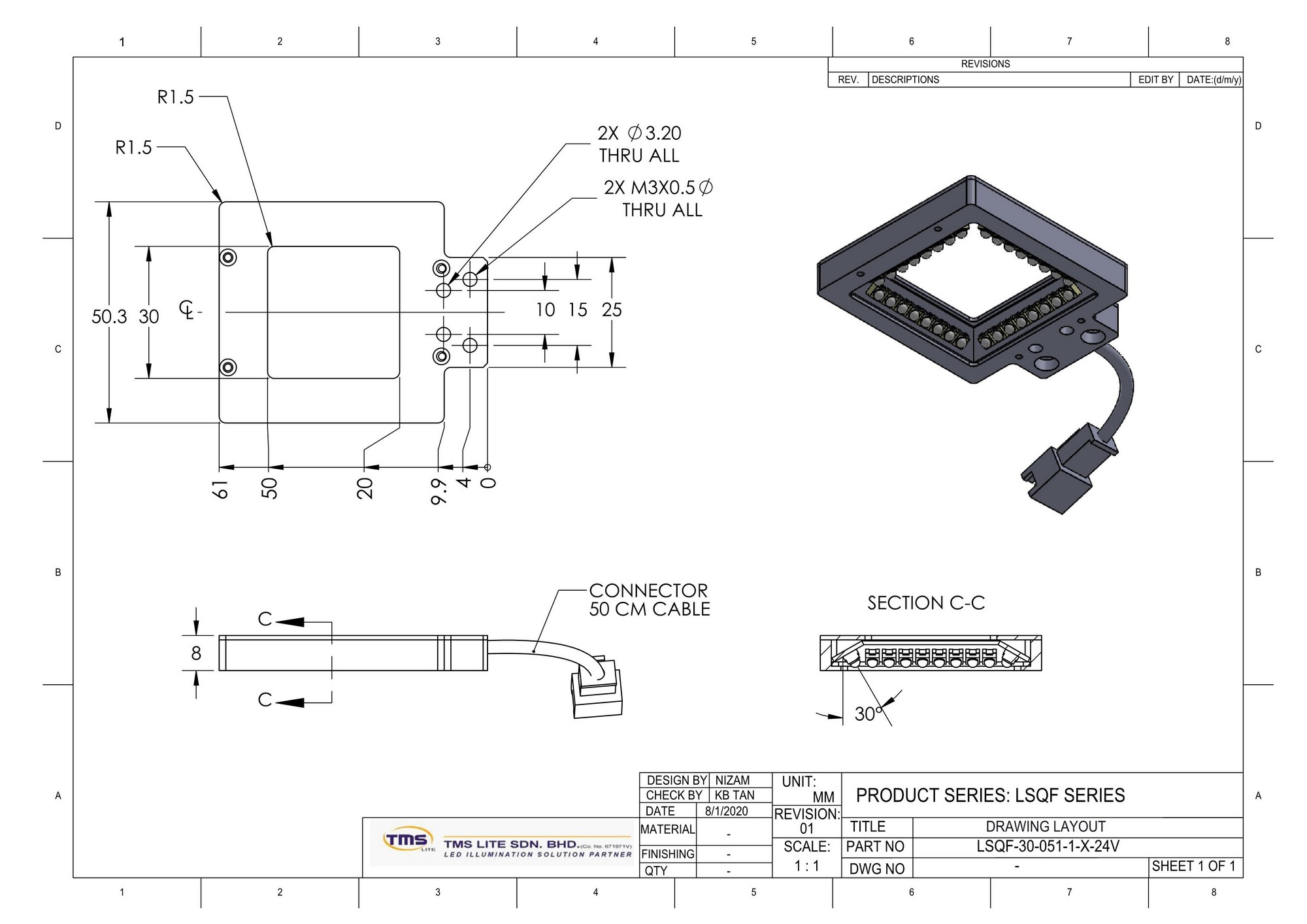 LSQF-30-051-1-W-24V