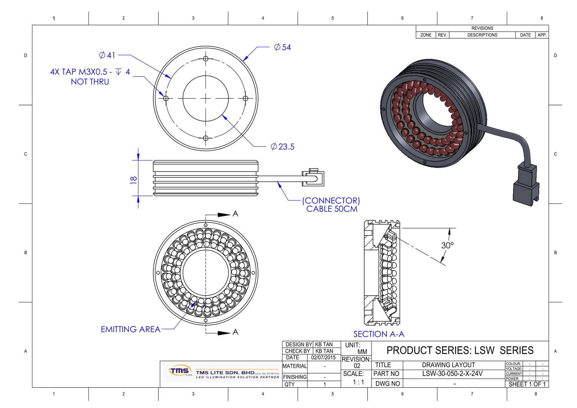 tekening schematische opbouw LSW-30-050-2-R