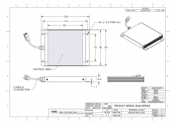 BHS4-00-090-X-B-24V Drawing