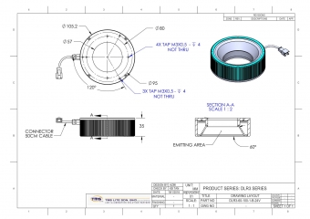 DLR3-60-100-1-R-24V Drawing