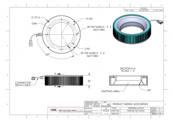 DLR3-60-130-1-G-24V Drawing