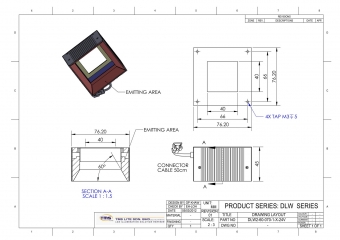 TMS Lite DLW2-60-070-1-G-24V drawing