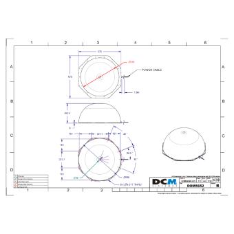 DCM DOM5652B drawing