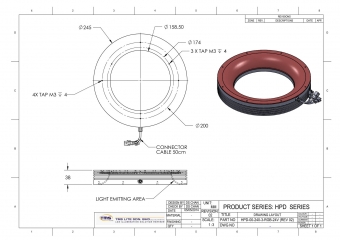 specifications HPD-00-070-1-RGBW