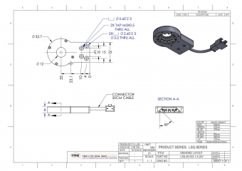 schema tekening  LSQ-45-033-1-B-24V