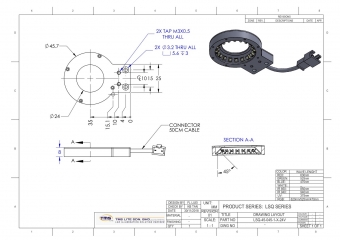 tekening LSQ-45-045-1-B