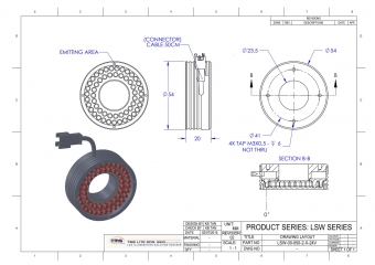 schema tekening LSW-00-050-2-G