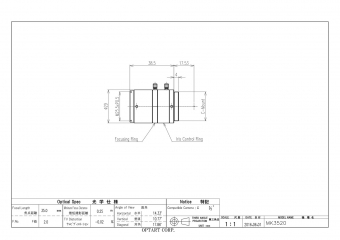 OPTART MK3520 drawing