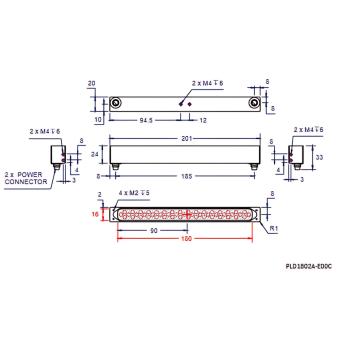 PLD1802A-525C drawing