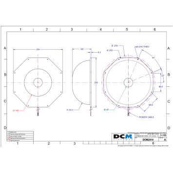 DCM DOM2414A drawing