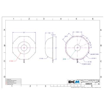 DCM DOM3218A drawing