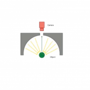 schematische tekening lichtverdeling IDD-00-045-4-R