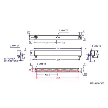 PLD2602A-525C drawing