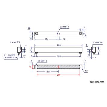 PLU2602A-525C drawing