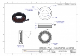 tekening opbouw LSW-45-100-5-G